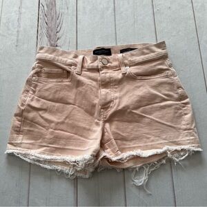 Banana Republic Womens Shorts Size 27 Cutoff Distressed Denim Frayed Midrise 3"